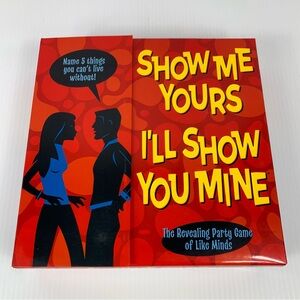 Show Me Yours I'll Show You Mine Adult Revealing Party Game MasterPieces RARE